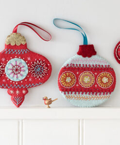 FLAT BAUBLE EMBROIDERY DOWNLOAD
